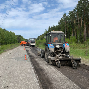 В Первомайском районе Томской области по нацпроекту стартовал ремонт дороги, входящей в популярный туристический маршрут